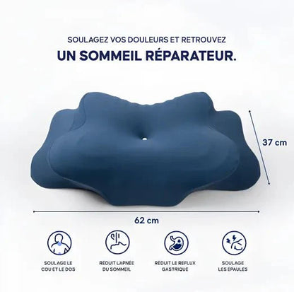 Oreiller Ergonomique PREMIUM à Mémoire de Forme